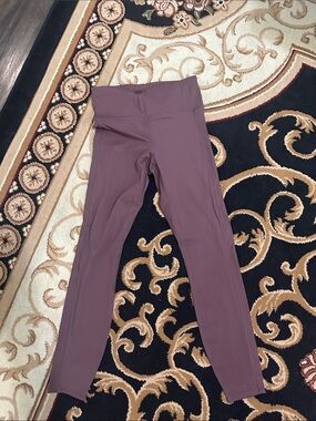 Vuori XS Mauve High-Waist Leggings